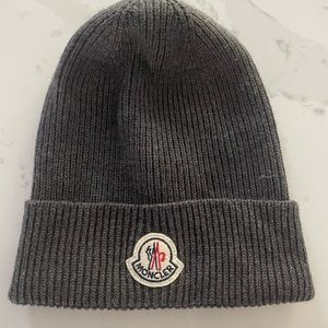 Moncler grey stocking cap/winter hat